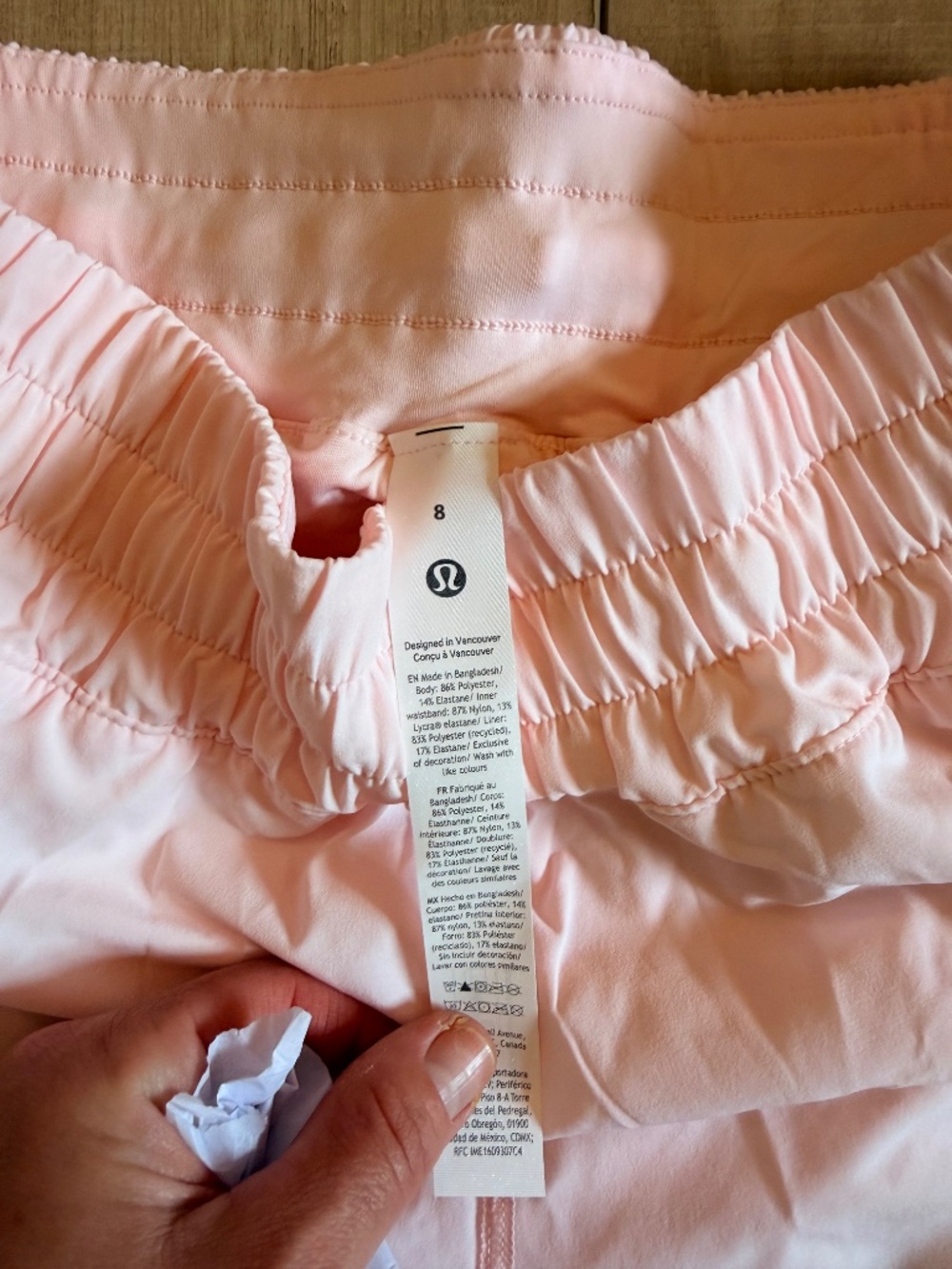 Lululemon Track Than HR short 3” lined - Picture 2 of 4